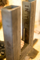 Copper N Wood - Dimsn Art Table / Sara's Table TNLH